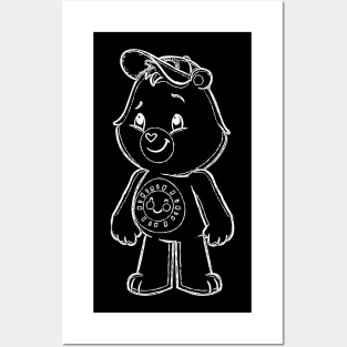 caring handsome bear Posters and Art